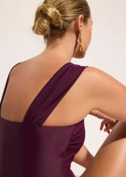New Medium Shape-Badeanzug mit breiten Trägern Damen Nachhaltigere Materialien|Bademode·Badeanzüge