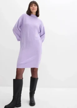 Damen bonprix Bekleidung·Umstandsmode|Bekleidung·Pullover & Strickjacken|Meliertes Strickkleid