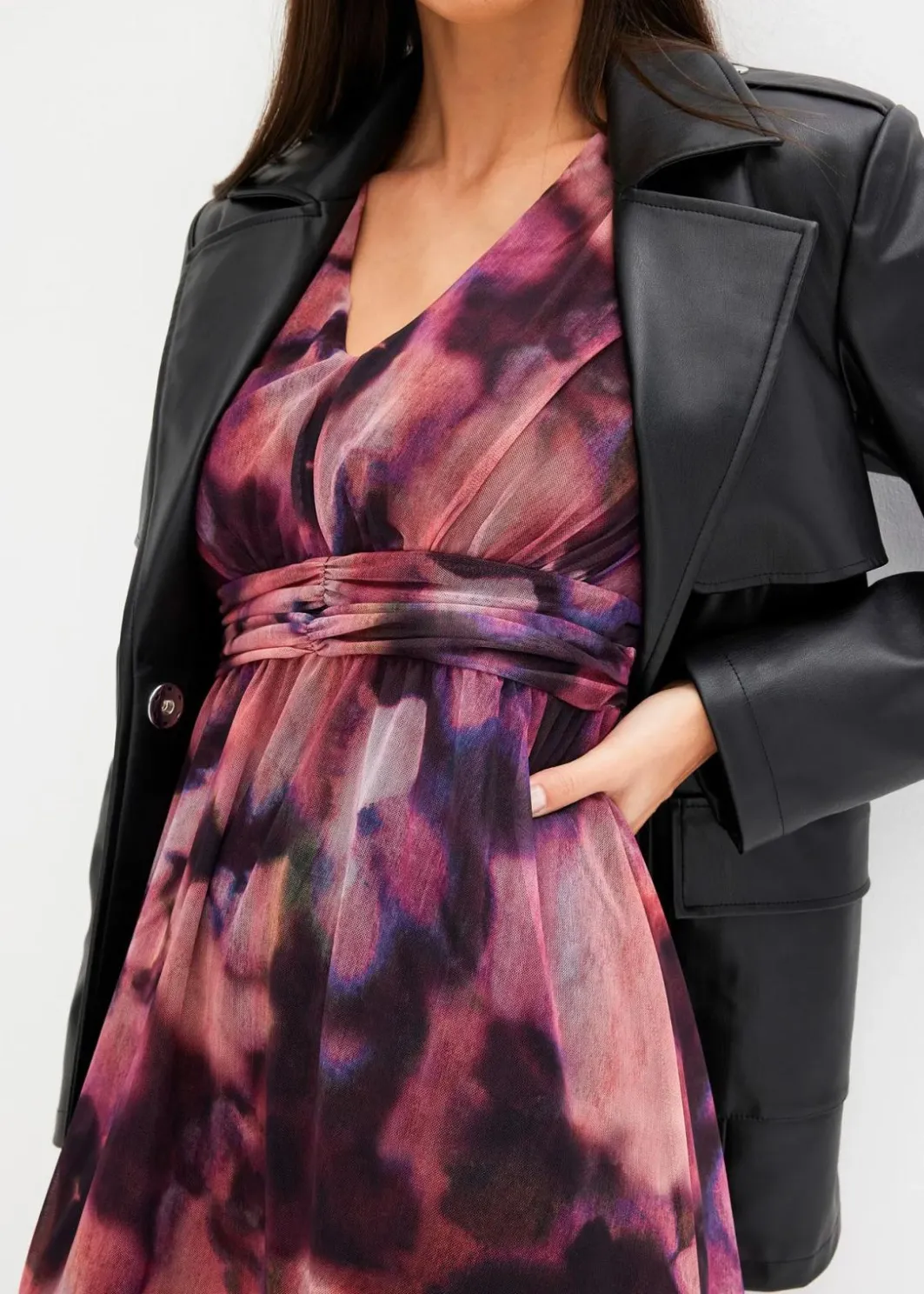 Mesh-Kleid Damen Kleider|Bekleidung·Pullover & Strickjacken