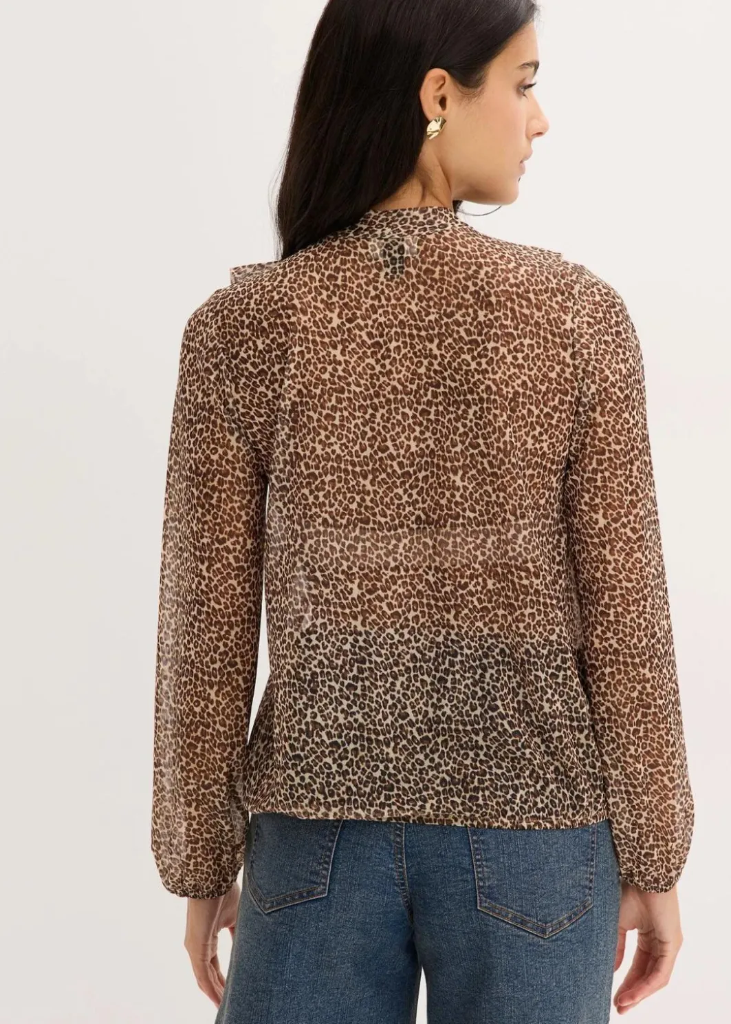 Discount Mesh-Shirt Damen Shirts & Tops