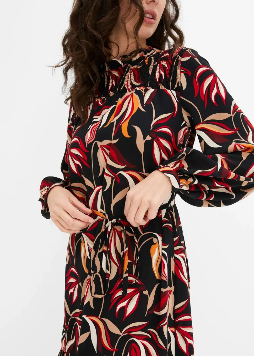 Midikleid Damen Bekleidung·Pullover & Strickjacken|Kleider