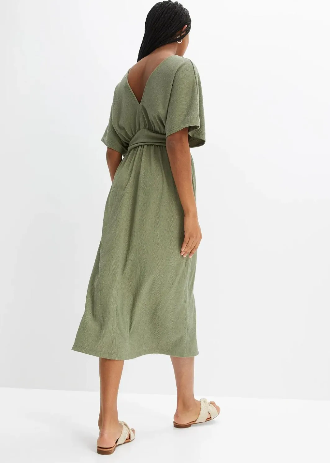 Damen bonprix Bekleidung·Pullover & Strickjacken|Kleider|Midikleid