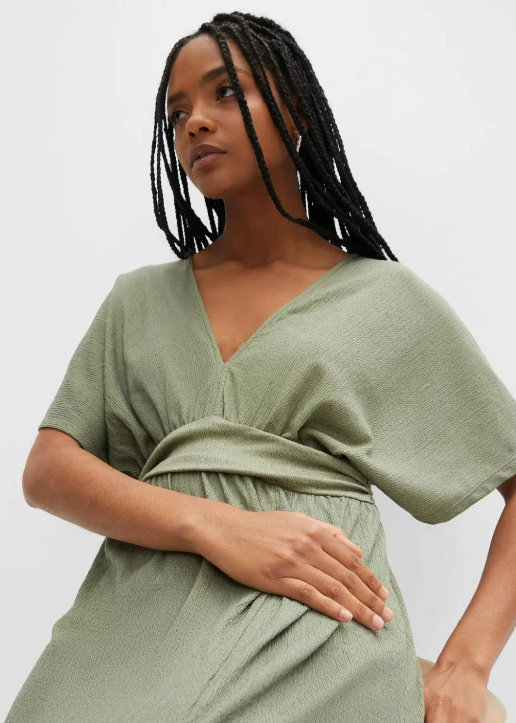 Damen bonprix Bekleidung·Pullover & Strickjacken|Kleider|Midikleid