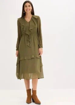 Damen bonprix Bekleidung·Pullover & Strickjacken|Kleider|Midikleid