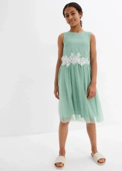 Online Midikleid mit Spitzenbesatz Kinder Mädchen 9-16 Jahre·Kleider & Jumpsuits
