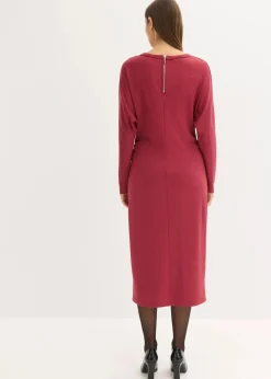 Sale Midikleid aus bequemen Punto di Roma Damen Kleider|Bekleidung·Pullover & Strickjacken