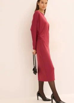 Sale Midikleid aus bequemen Punto di Roma Damen Kleider|Bekleidung·Pullover & Strickjacken