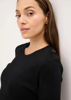 Damen bonprix Nachhaltigere Materialien|Kleider|Midikleid aus elastischem Baumwoll-Mix