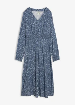 Damen bonprix Bekleidung·Pullover & Strickjacken|Kleider|Midikleid aus fließender Viskose