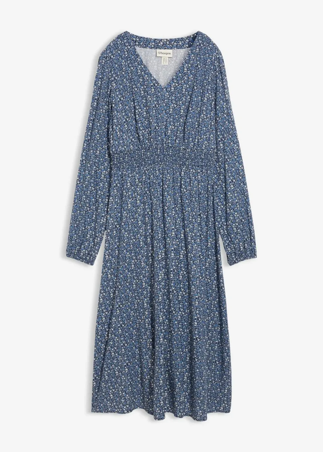Damen bonprix Bekleidung·Pullover & Strickjacken|Kleider|Midikleid aus fließender Viskose