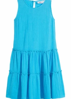 Kinder bonprix Mädchen 9-16 Jahre·Kleider & Jumpsuits|Midikleid aus luftigem Musselin