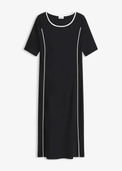 Best Midikleid aus Punto di Roma Damen Bekleidung·Pullover & Strickjacken|Kleider