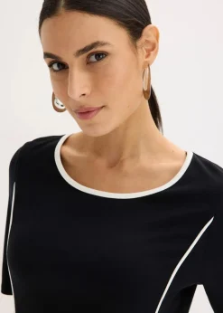 Best Midikleid aus Punto di Roma Damen Bekleidung·Pullover & Strickjacken|Kleider