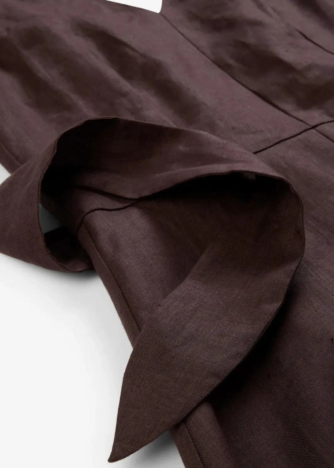 Damen bonprix Bekleidung·Pullover & Strickjacken|Premium|Midikleid aus reinem Leinen