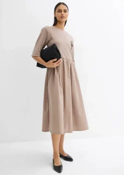 Best Midikleid aus reiner Baumwolle Damen Kleider