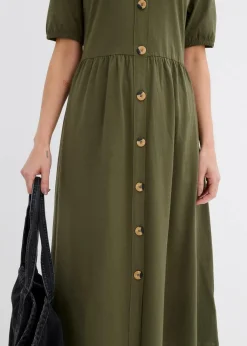 Sale Midikleid aus reiner Baumwolle Damen Nachhaltigere Materialien|Kleider