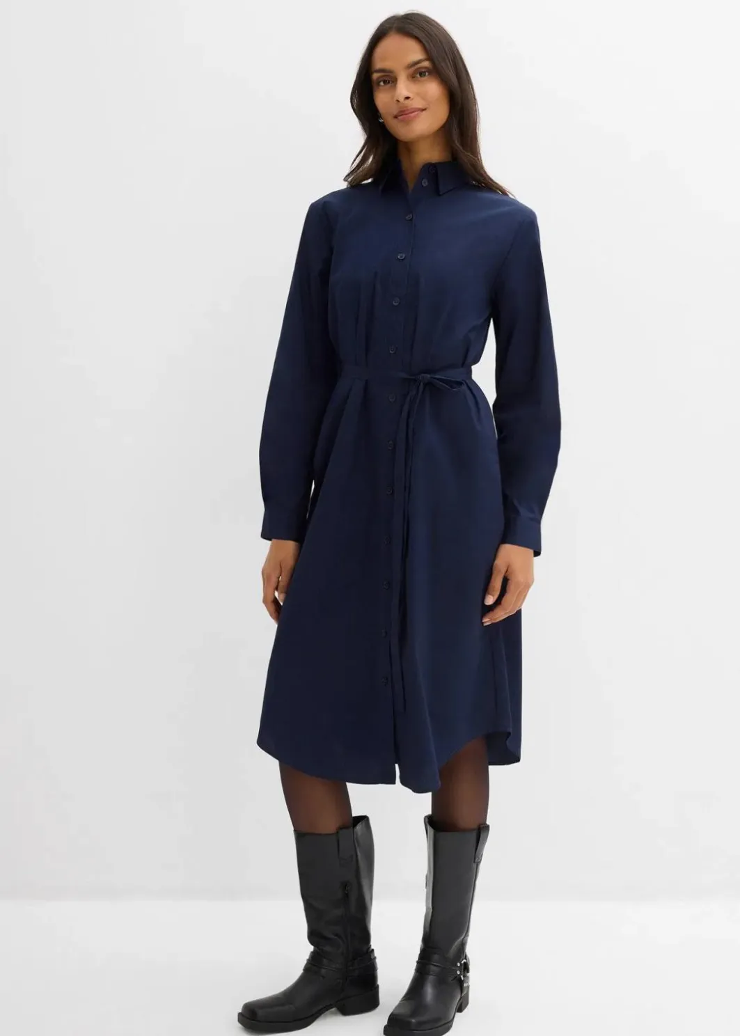 Discount Midikleid aus reiner Bio-Baumwolle Damen Bekleidung·Pullover & Strickjacken|Kleider