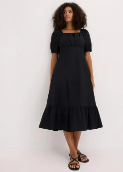 Best Midikleid aus reiner Bio-Baumwolle Damen Kleider|Bekleidung·Pullover & Strickjacken