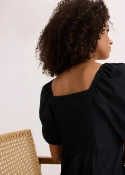 Best Midikleid aus reiner Bio-Baumwolle Damen Kleider|Bekleidung·Pullover & Strickjacken