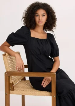 Best Midikleid aus reiner Bio-Baumwolle Damen Kleider|Bekleidung·Pullover & Strickjacken