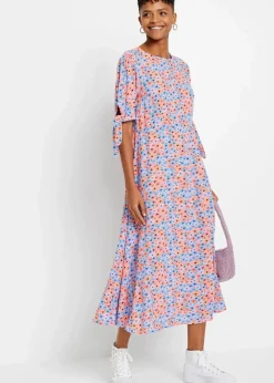 Damen bonprix Nachhaltigere Materialien|Kleider|Midikleid aus reiner Viskose