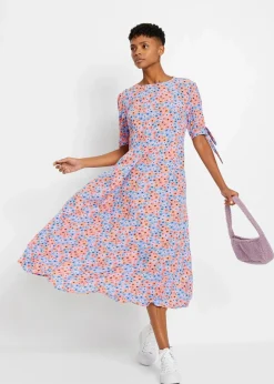 Damen bonprix Nachhaltigere Materialien|Kleider|Midikleid aus reiner Viskose