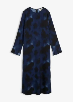 New Midikleid aus Satin Damen Kleider|Bekleidung·Pullover & Strickjacken