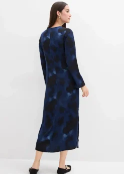 New Midikleid aus Satin Damen Kleider|Bekleidung·Pullover & Strickjacken