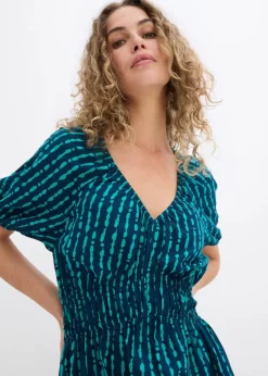 Damen bonprix Bekleidung·Pullover & Strickjacken|Kleider|Midikleid aus softer Viskose