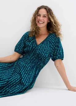 Damen bonprix Bekleidung·Pullover & Strickjacken|Kleider|Midikleid aus softer Viskose