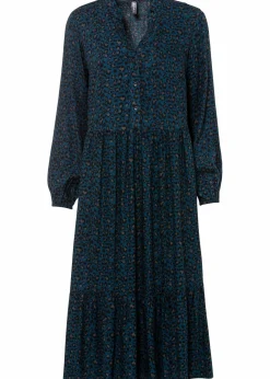 Best Midikleid aus Viskose Damen Kleider|Nachhaltigere Materialien