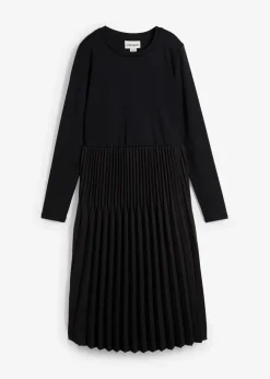 Sale Midikleid aus Viskose-Mix Damen Bekleidung·Pullover & Strickjacken|Kleider