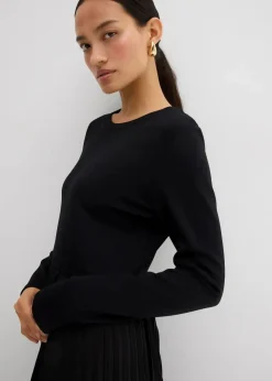 Sale Midikleid aus Viskose-Mix Damen Bekleidung·Pullover & Strickjacken|Kleider