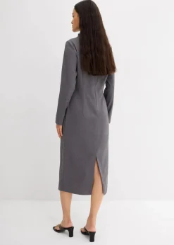 Damen bonprix Bekleidung·Pullover & Strickjacken|Kleider|Midikleid aus Viskose-Mix