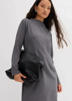 Damen bonprix Bekleidung·Pullover & Strickjacken|Kleider|Midikleid aus Viskose-Mix