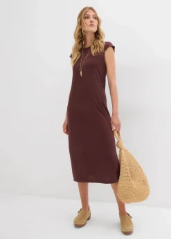Discount Midikleid in Strickoptik Damen Kleider|Bekleidung·Pullover & Strickjacken