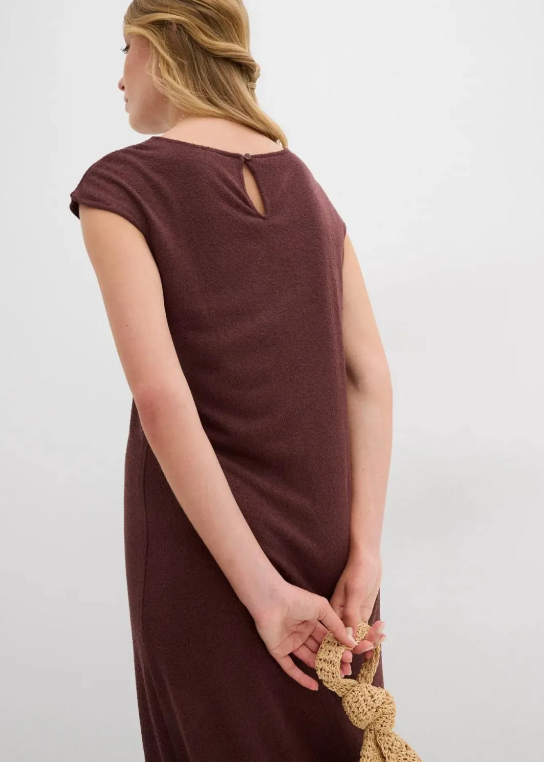 Discount Midikleid in Strickoptik Damen Kleider|Bekleidung·Pullover & Strickjacken