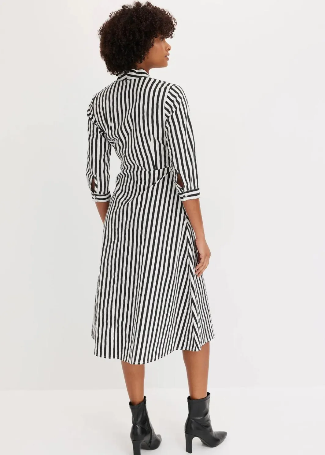 Outlet Midikleid mit Bindeband Damen Bekleidung·Pullover & Strickjacken|Kleider