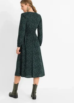 Clearance Midikleid mit Blumenprint Damen Kleider|Nachhaltigere Materialien