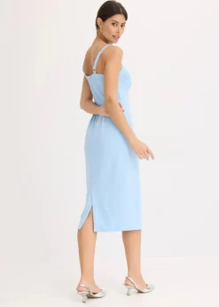 Damen bonprix Kleider|Midikleid mit figurbetonter Passform