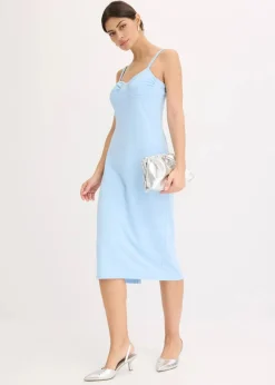 Damen bonprix Kleider|Midikleid mit figurbetonter Passform