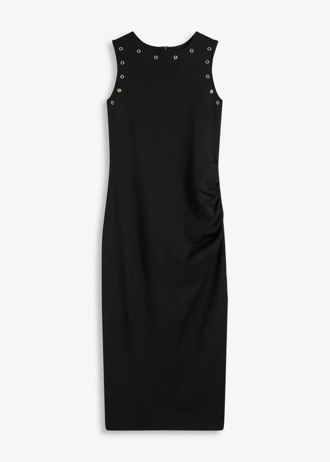 Online Midikleid mit Nieten Damen Nachhaltigere Materialien|Kleider