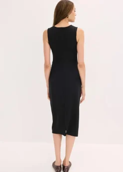 Online Midikleid mit Nieten Damen Nachhaltigere Materialien|Kleider