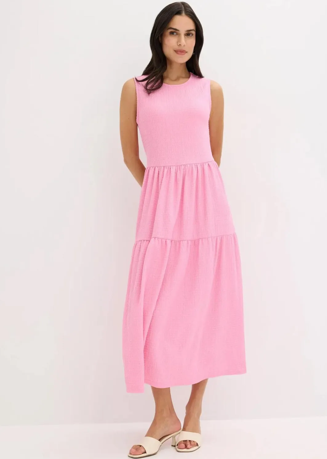 Discount Midikleid mit Rückenausschnitt Damen Kleider|Bekleidung·Pullover & Strickjacken