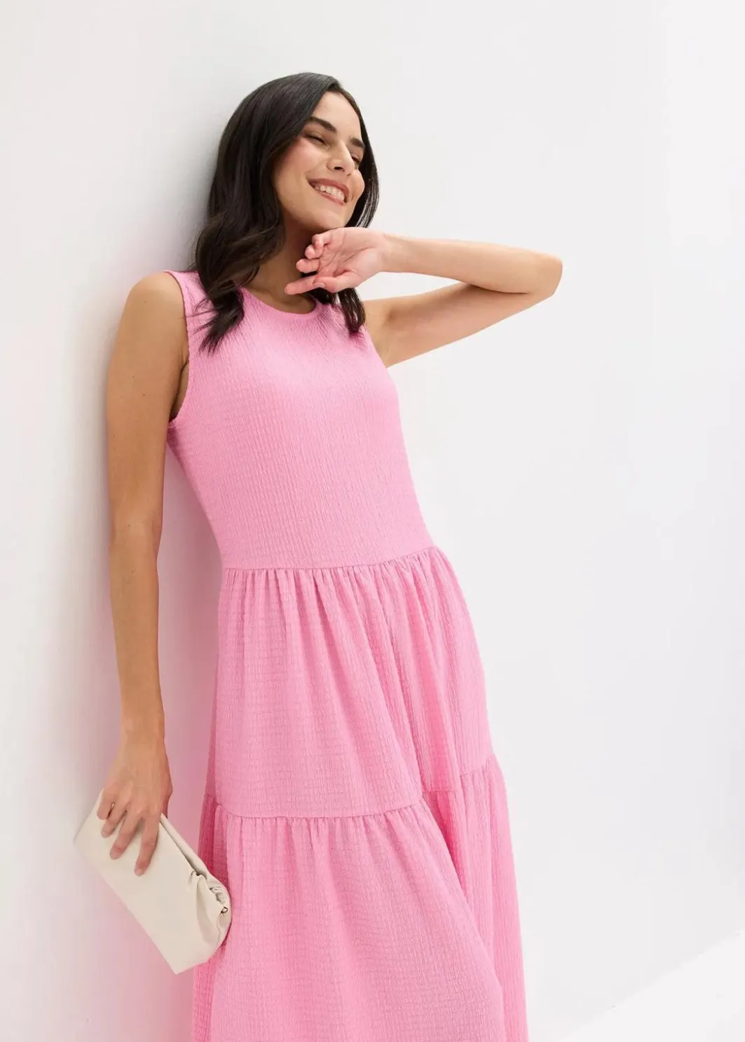 Discount Midikleid mit Rückenausschnitt Damen Kleider|Bekleidung·Pullover & Strickjacken