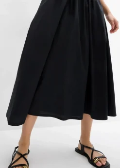 Damen bonprix Kleider|Bekleidung·Pullover & Strickjacken|Midikleid mit Trägervariante