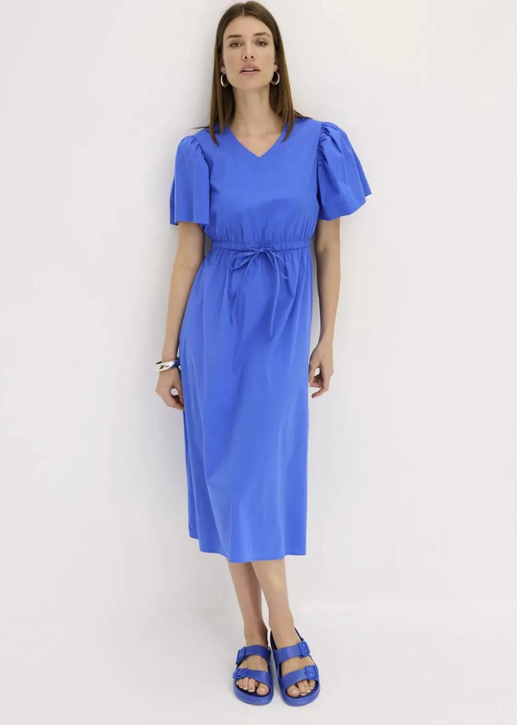 Hot Midikleid mit weiten Ärmeln Damen Kleider|Bekleidung·Pullover & Strickjacken
