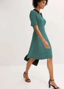 New Midi-Polokleid Damen Kleider|Bekleidung·Pullover & Strickjacken