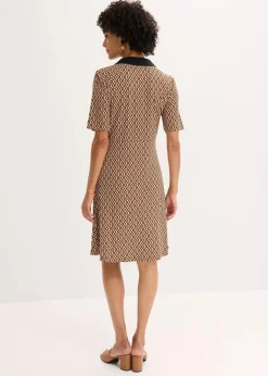 Damen bonprix Bekleidung·Pullover & Strickjacken|Kleider|Midi-Polokleid