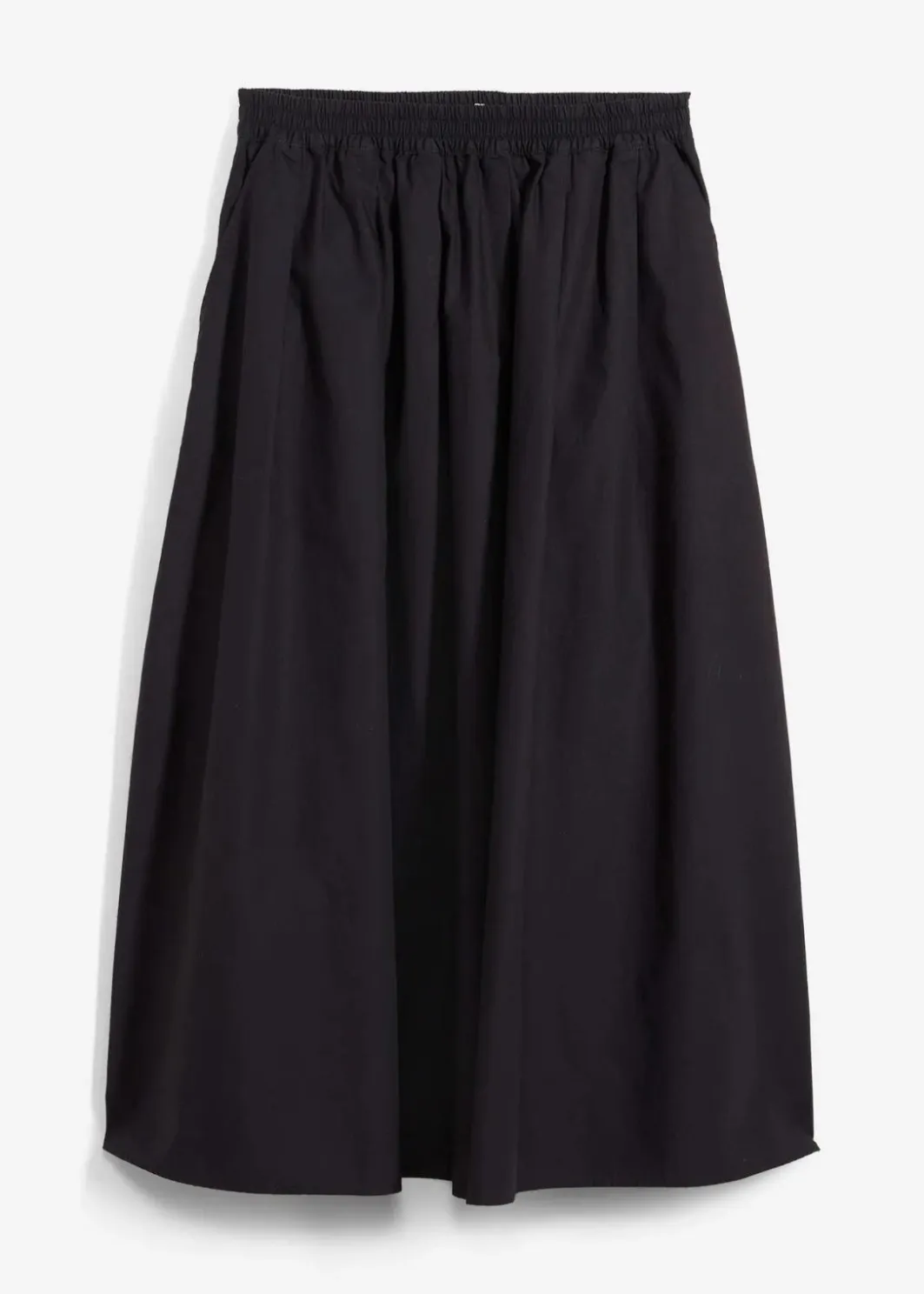 Damen bonprix Röcke|Zweiteiler & Sets|Midirock aus reiner Baumwolle